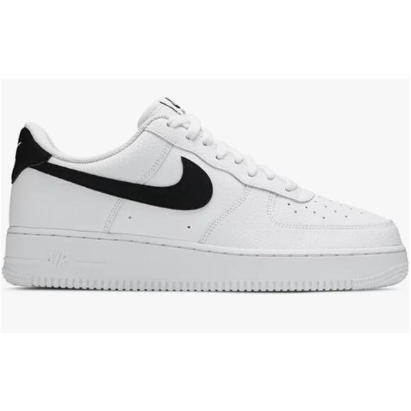 NIKE Men\'s Low-Top Sneakers Basketball Shoe, White Black Dark, 11.5